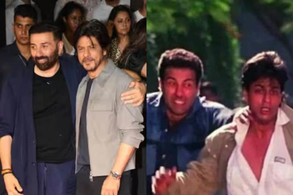 According to Tinu Verma, Sunny Deol was extremely upset with SRK on the set of 'Darr' and reportedly tore his pants in frustration with his bare hands.