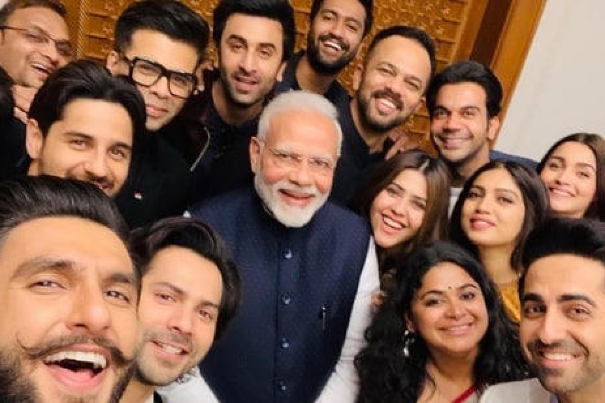 Happy Birthday, PM Modi! Here's a memorable moment when the Prime Minister joined Bollywood stars for an iconic selfie.