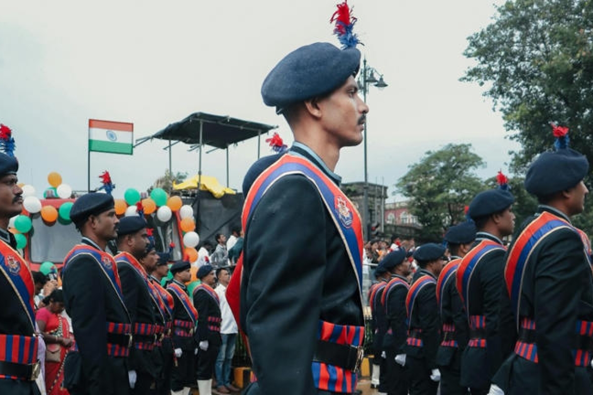 A day to pay tribute to our soldiers: Armed Forces Flag Day commemoration.